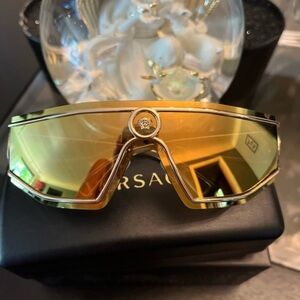 Versace Gold Sunglasses